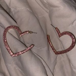 heart earrings